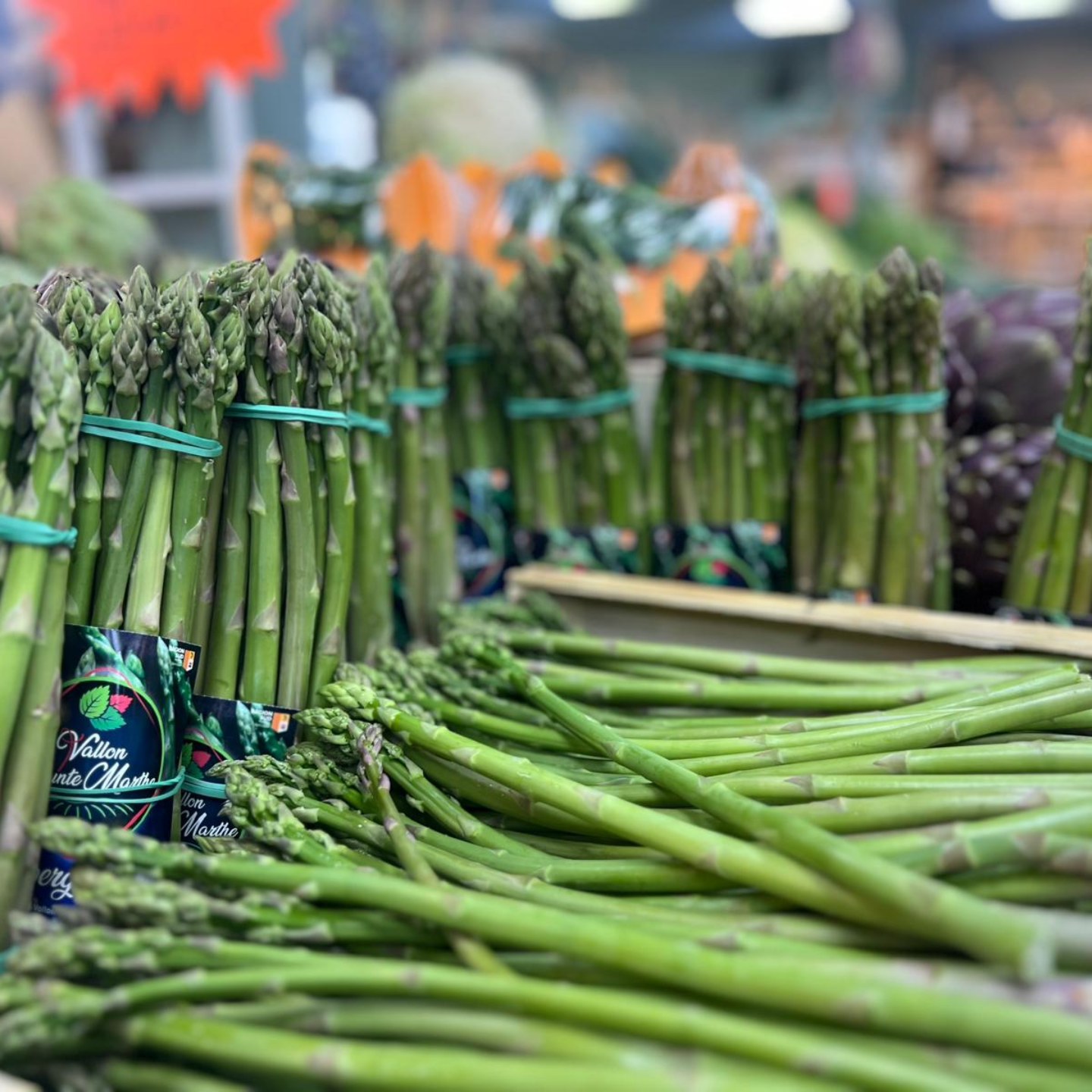 Premières Asperges chez Esprit Terroir