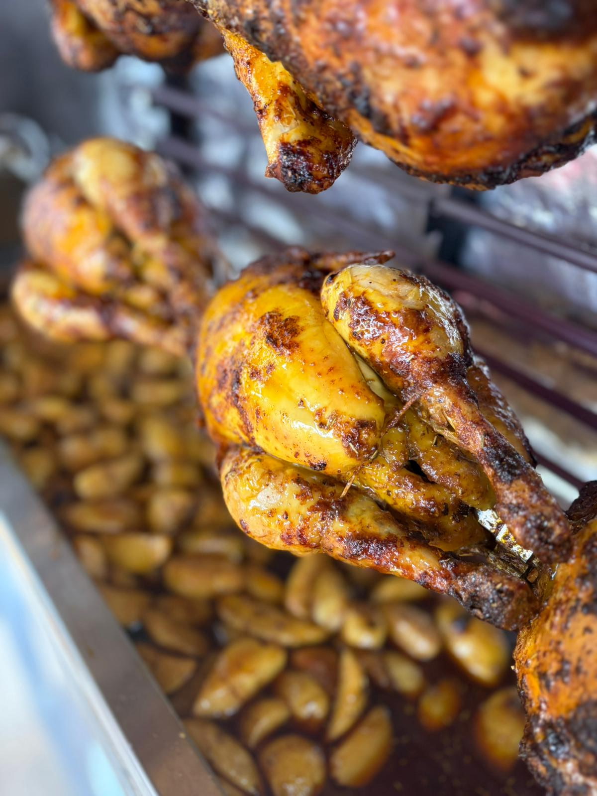 Poulets rôtis à la broche Label Rouge